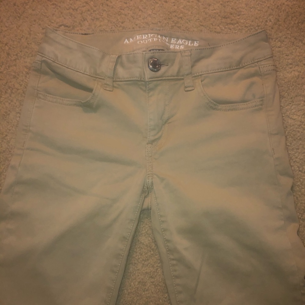 Khaki Jegging American Eagle